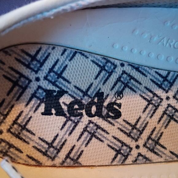 Keds Slip On Arch Support Sneakers Sz 8 Neutral Comfort Shoe Minimalist Casual - Picture 4 of 14